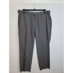 Louis Raphael‎ Rosso Dress PantsWashable Wool Gray Men's 36x29